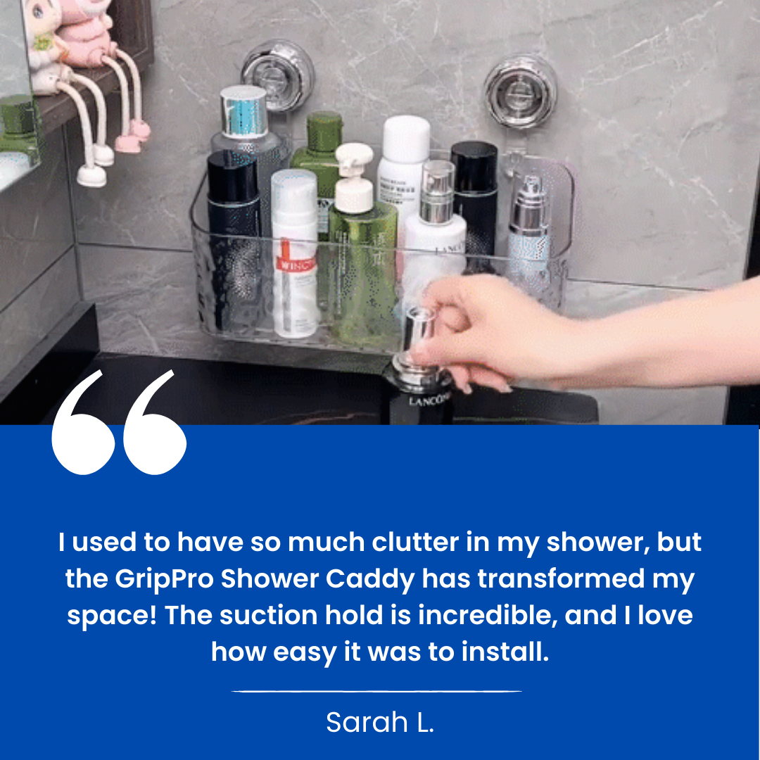 GripPro - The #1 Shower Caddy