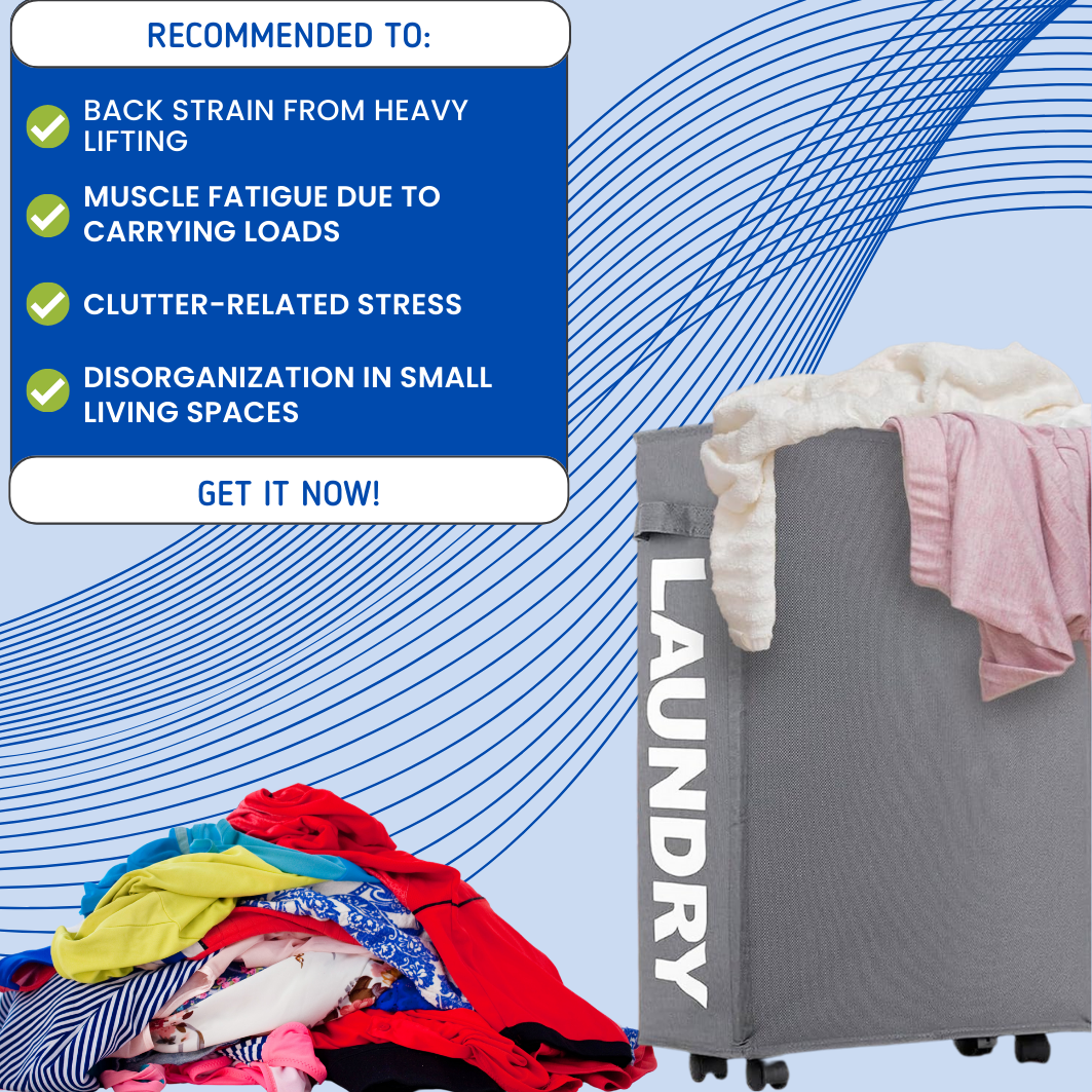 HaulMate™ - Laundry Hamper