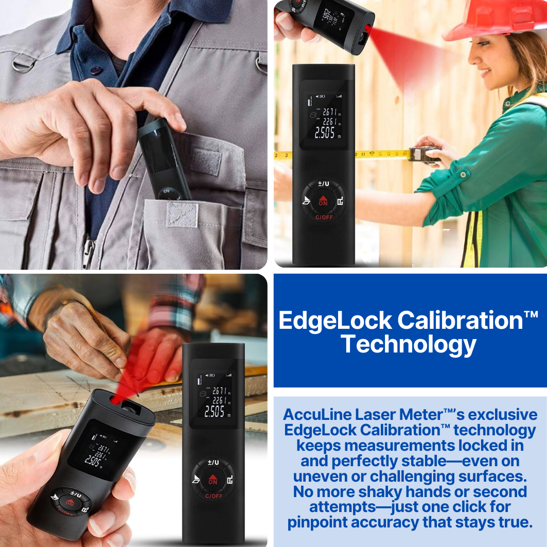 AccuLine Laser Meter™ - Laser Distance Meter