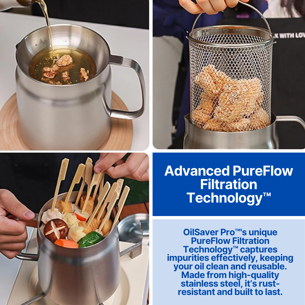 OilSaver Pro™ - Deep fryer