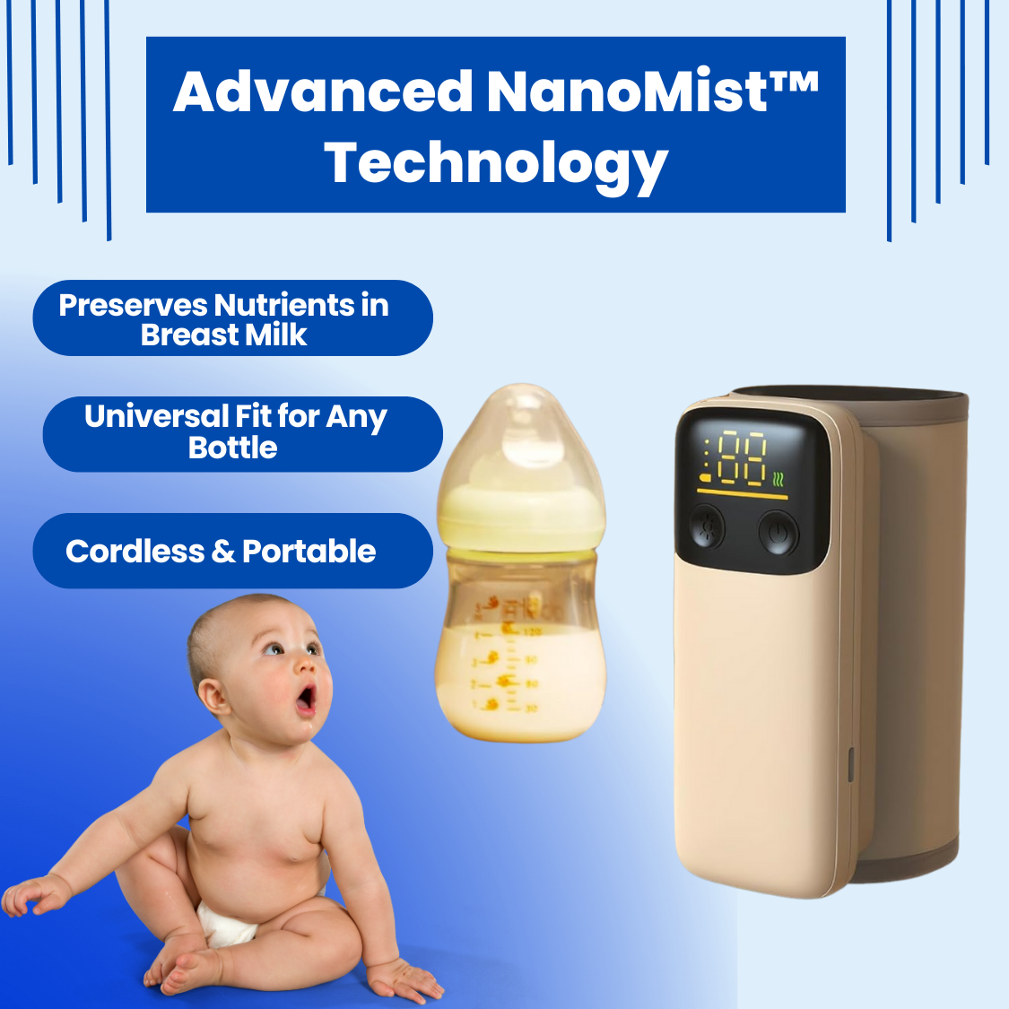 ThermoBaby™ - Baby bottle warmer