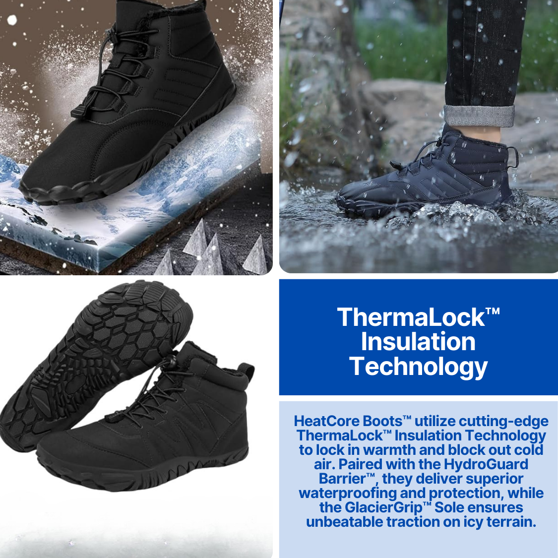 HeatCore Boots™ - Winter Boots