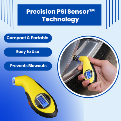 RoadShield™ - Tire Pressure Gauge