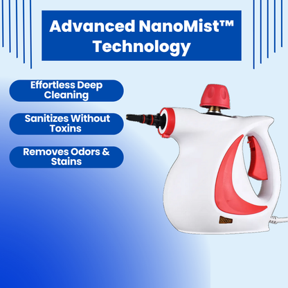 NatureClean Steamer™ - High-Pressure Steam Cleaner