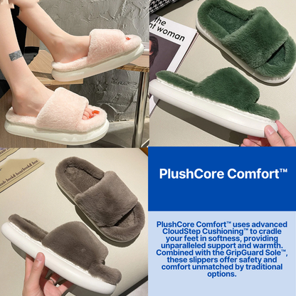 PlushCore Comfort™ - Plush Slippers