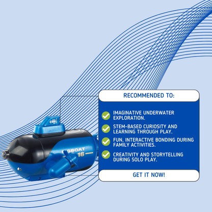 AquaCharge Scout™ - Remote Control Submarine