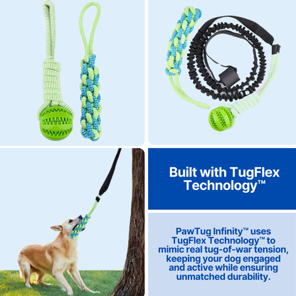 PawTug Infinity™ - Interactive Dog toy