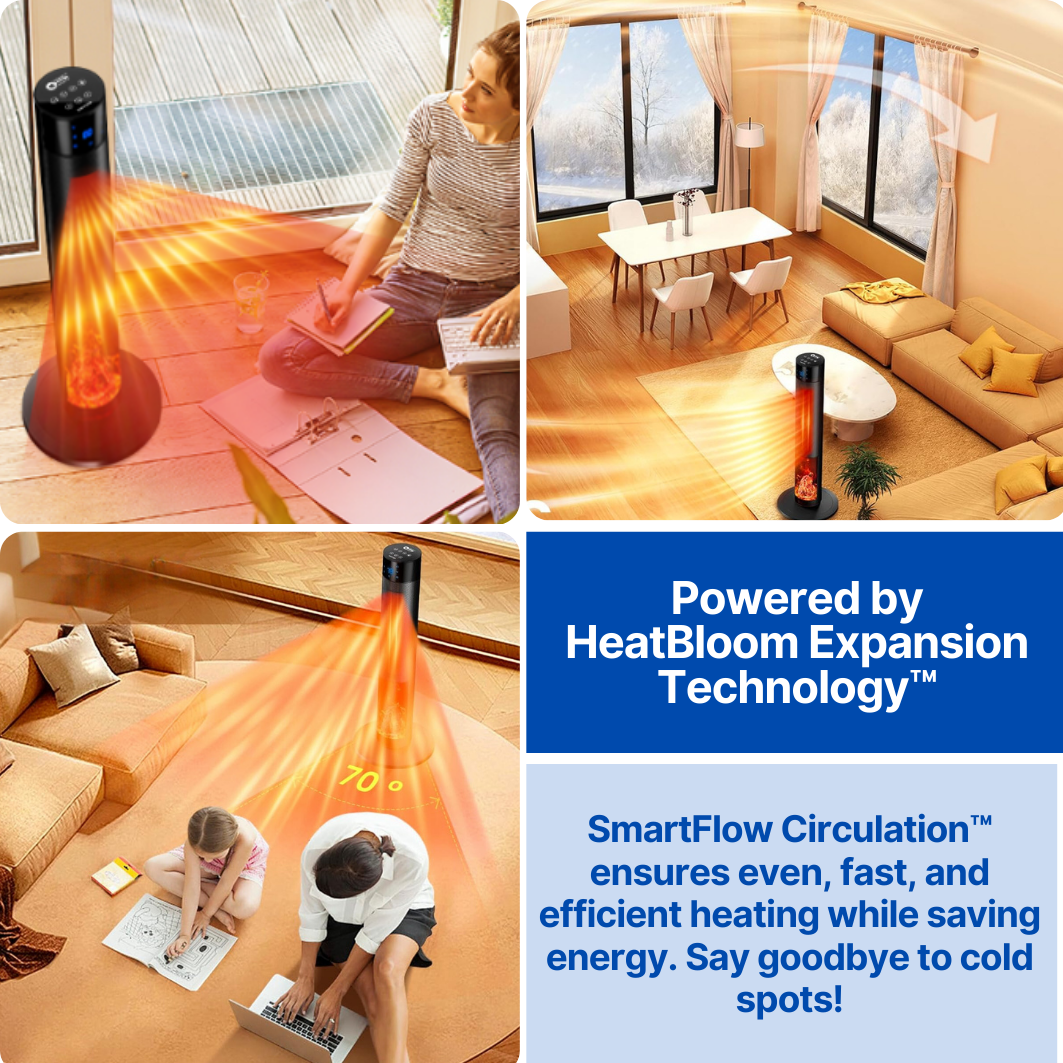 HeatBloom Expansion™ - Portable heater