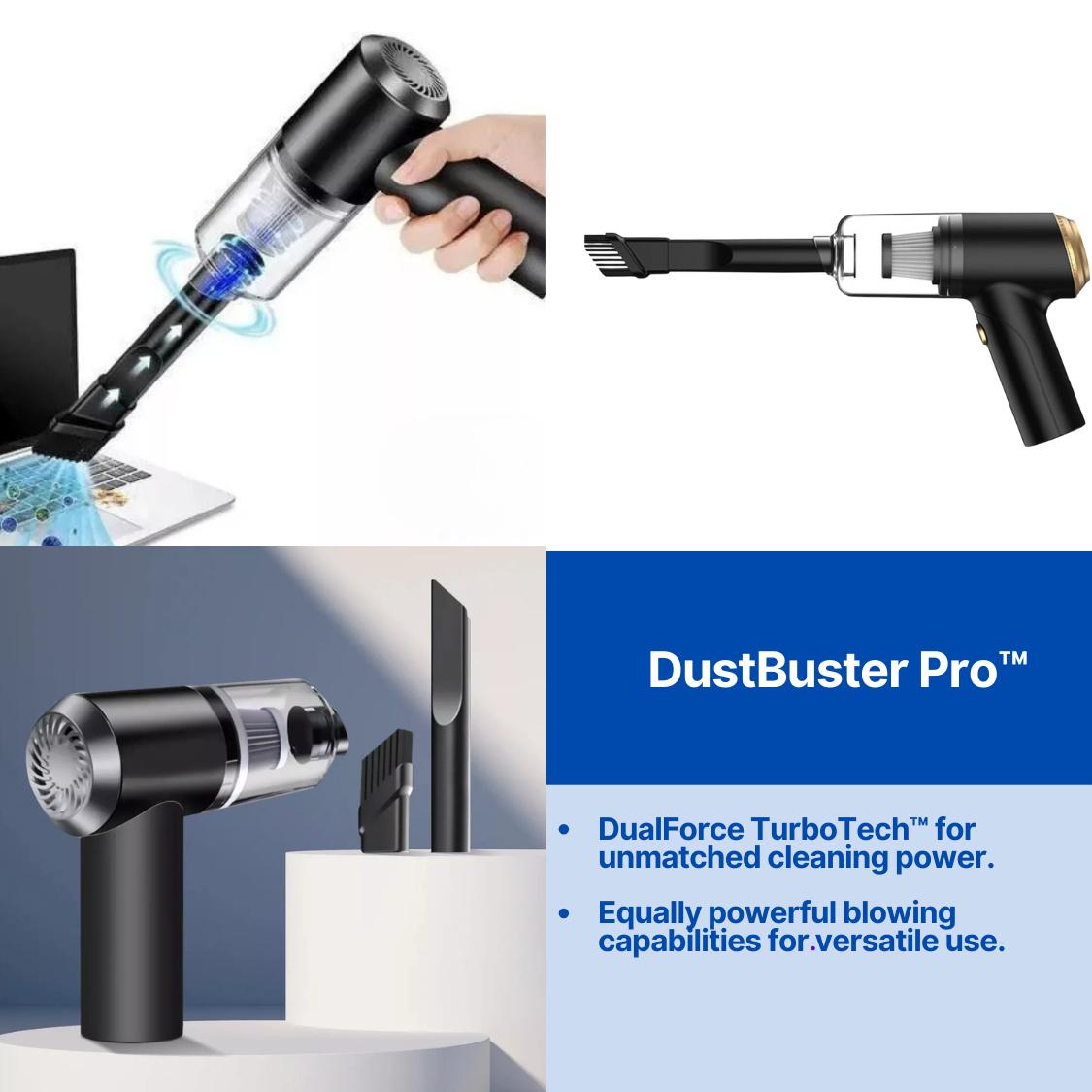 DustBuster Pro™ - Portable Vacuum Cleaner