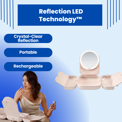 ClarityGlow™ - Lighted Makeup Mirror