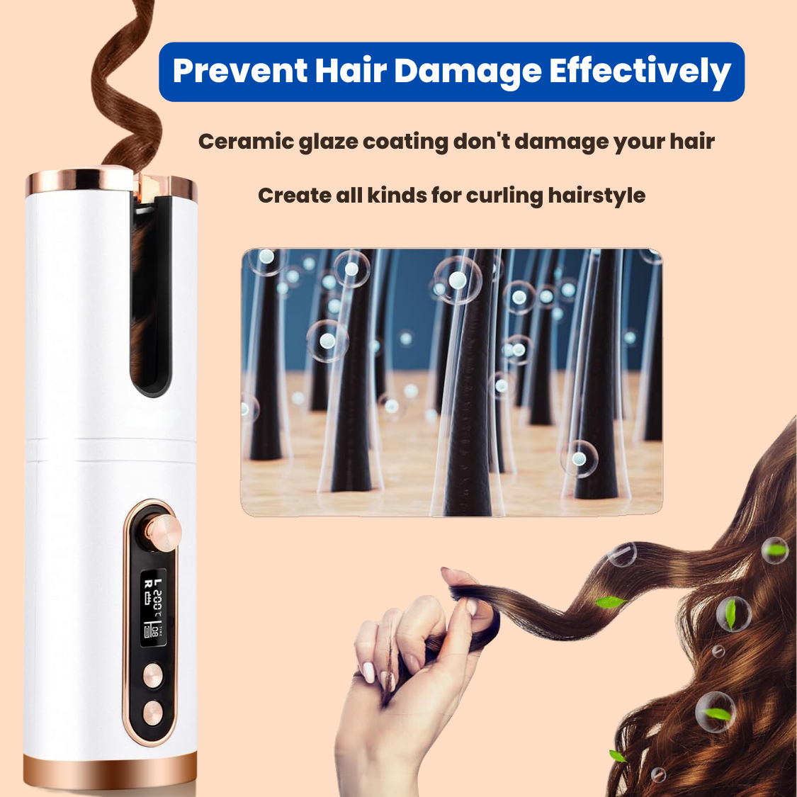 CurlCraft Pro™ - The #1 Hair Curler