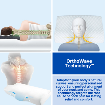 OrthoWave Pro - The #1 Pillow for neck pain