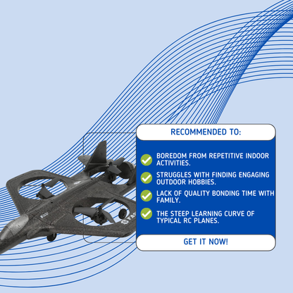 FlightAce Aero™ - Remote Control Airplane