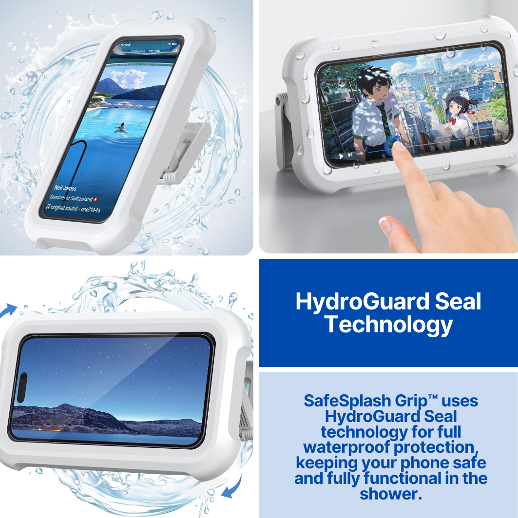 SafeSplash Grip™ - Waterproof case