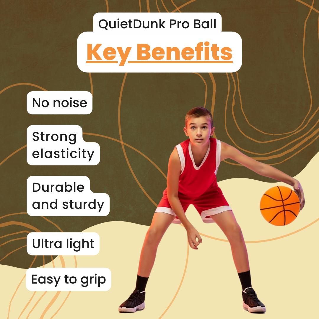 QuietDunk Pro Ball™  - The #1 Silent Basketball