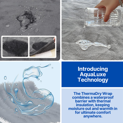 ThermaDry Wrap - The #1 Waterproof blanket