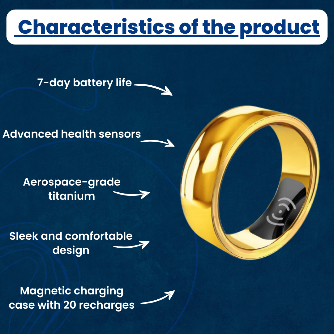 TrueFit Vital Ring - The #1 Smart Ring