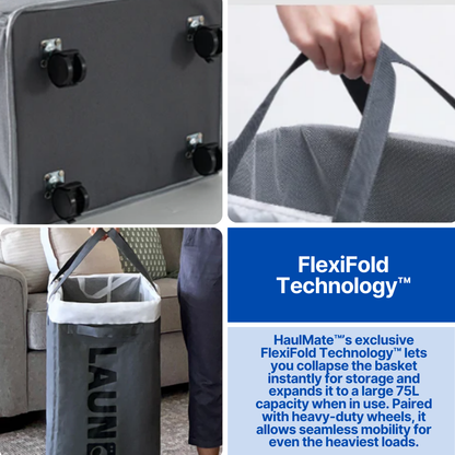 HaulMate™ - Laundry Hamper