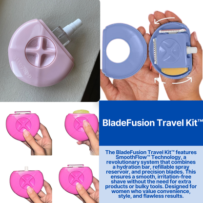 BladeFusion Travel Kit™ - Women's Shaver