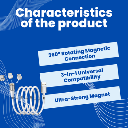MagStream™ - Magnetic Charging Cable
