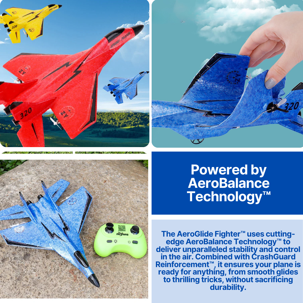 AeroGlide Fighter™ - Toy Plane