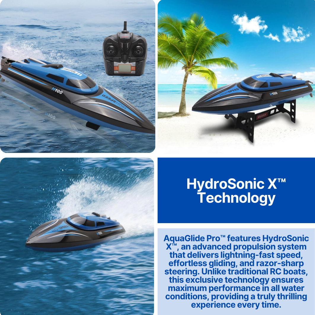 AquaGlide Pro™ - Toy Boat