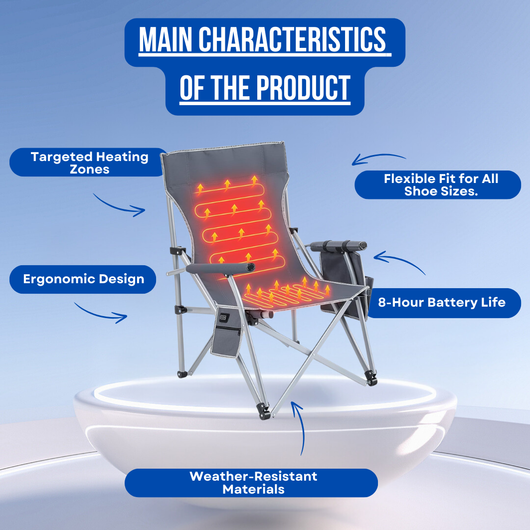 ThermoZone Comfort™ - Heated Camping Chair