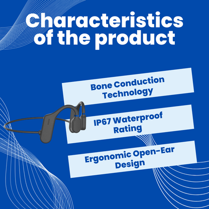 OpenFlow Audio™- Bone conduction headphones