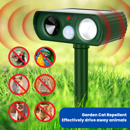 EcoDeflect™ Solar Repelle - The #1 Cat repellent