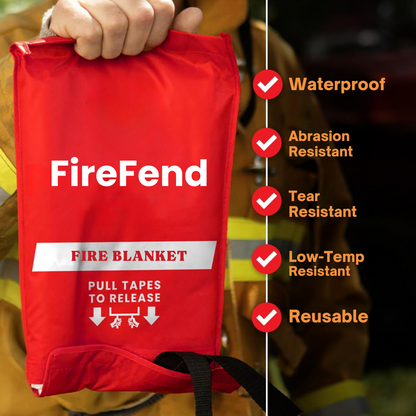 FireFend Domestic Defender - The #1 Fire Blanket