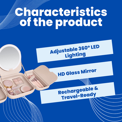 ClarityGlow™ - Lighted Makeup Mirror