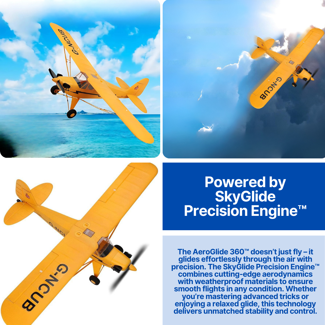 AeroGlide 360™ - Remote Control Airplane