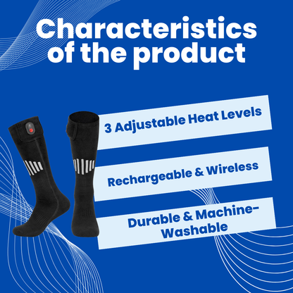PyroSocks™ - Heated socks for skiing
