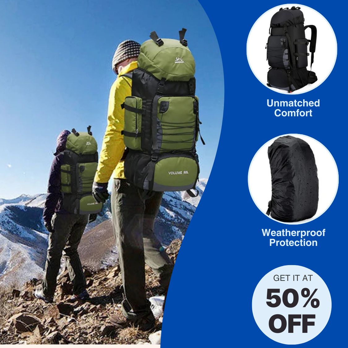 NomadPack 360™ - Hiking Backpack