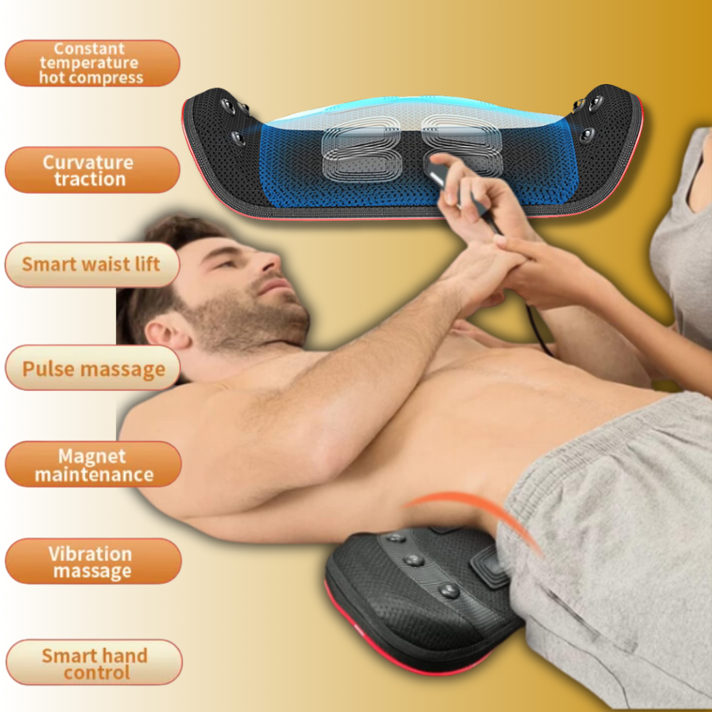 SpineStretch™ Back Stretcher Spinal Decompression Heated Massager