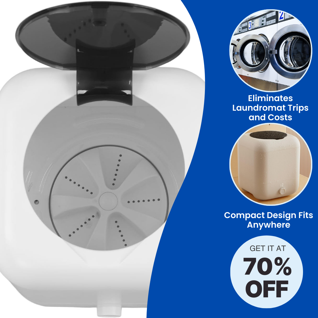 SwiftSpin Compact - Portable washing machine