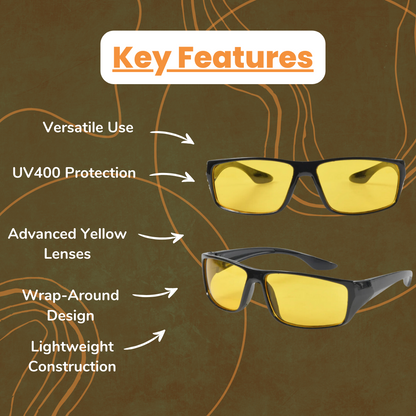 NightShade™ The #1  Anti-Glare Night Vision Driver Glasses