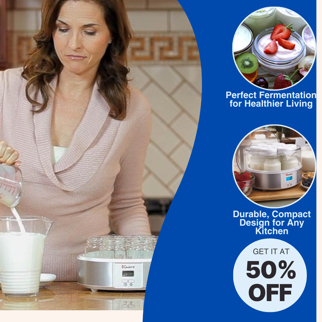 YogurtCraft Pro™ - Automatic Yogurt Maker