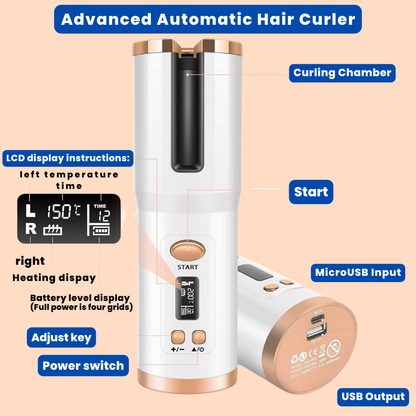 CurlCraft Pro™ - The #1 Hair Curler