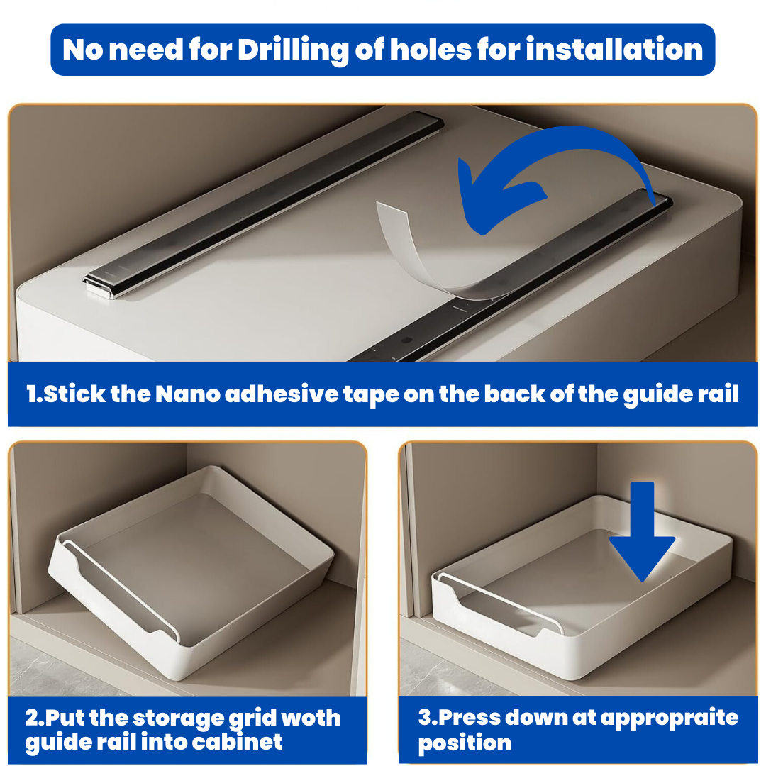 SlideSmart - Drawer organizer