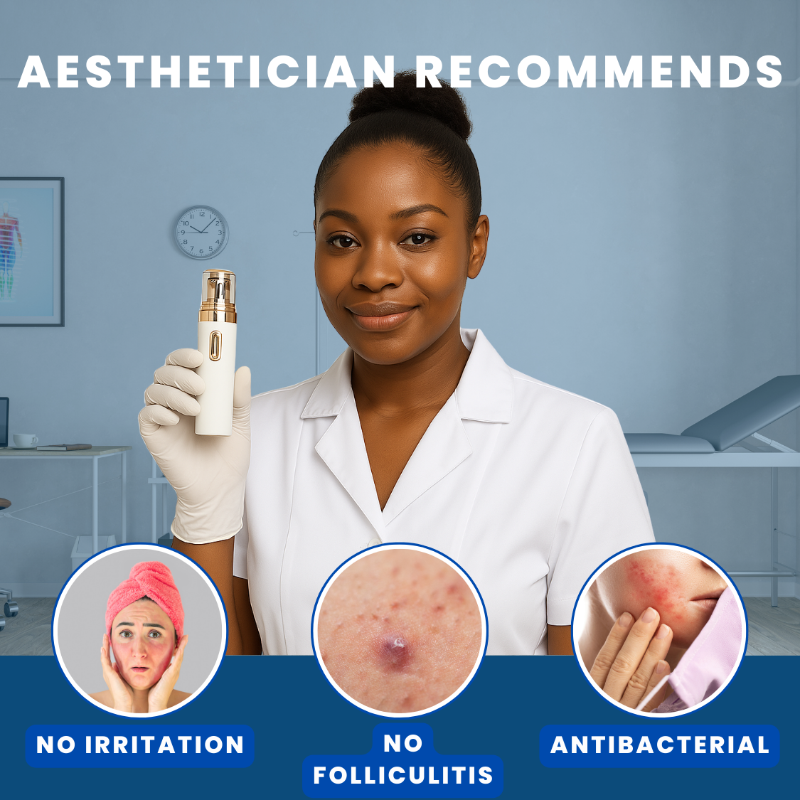 AuraClear Epilator - Facial Epilator - Premium Facial Epilator