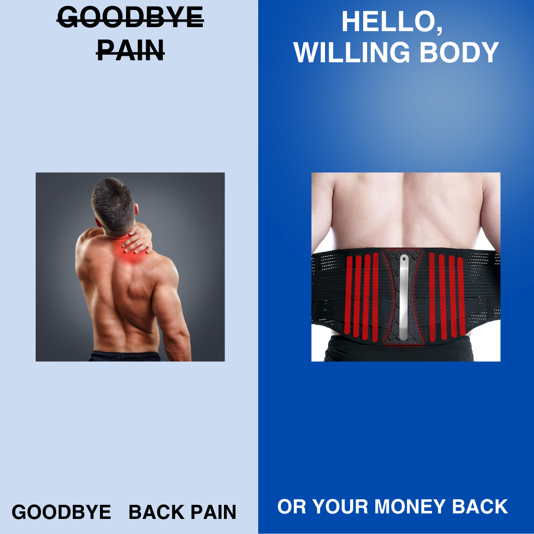BackPulse Pro™ - Waist Support Belt
