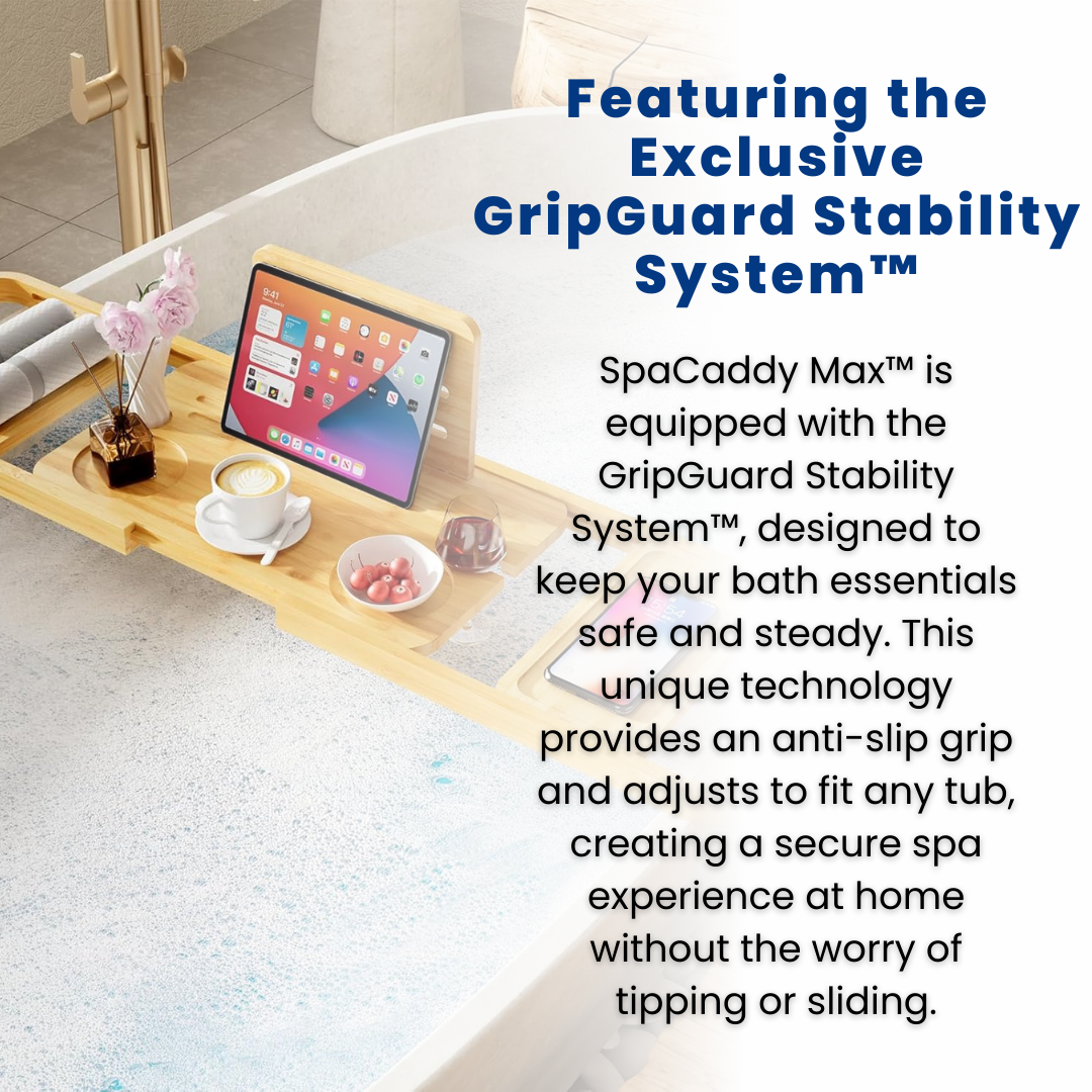 SpaCaddy Max™ - Bathtub tray