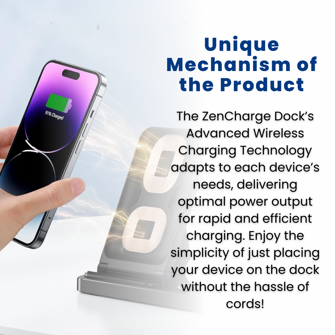 ZenCharge Dock - Charging Station