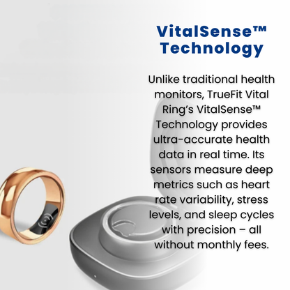 TrueFit Vital Ring - The #1 Smart Ring