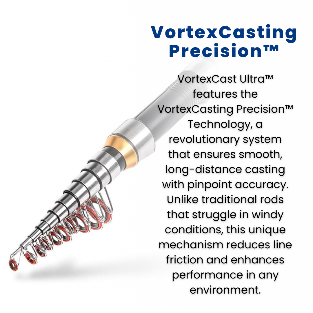 VortexCast Ultra™ - Fishing rod