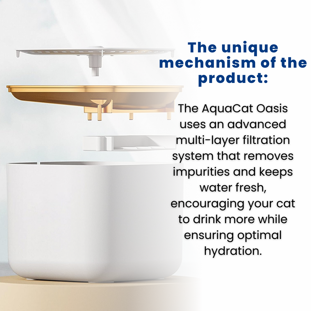 AquaCat Oasis - Cat water fountain