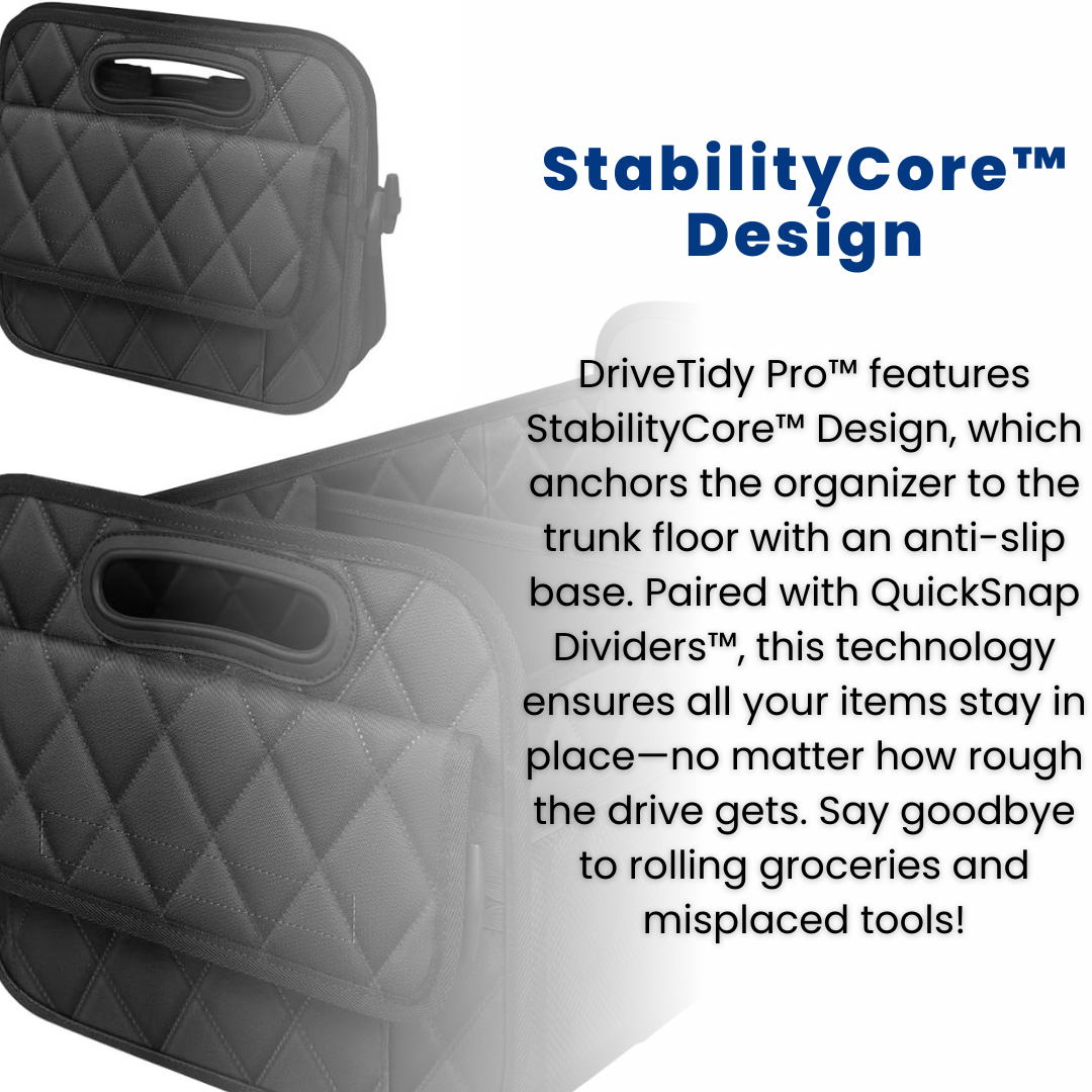 DriveTidy Pro™ - Trunk Organizer