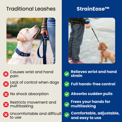 StrainEase™ - Dog Leash