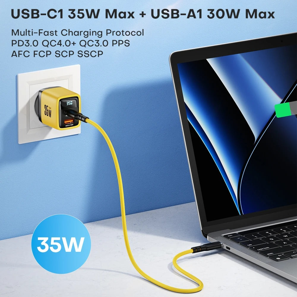 USB C Charger 35W Gan Fast